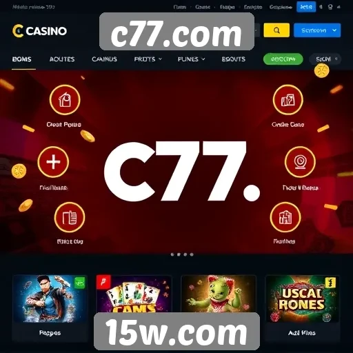 Análise das funcionalidades do c77.com para jogadores